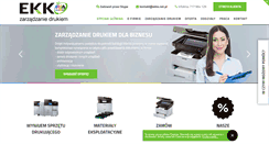 Desktop Screenshot of ekko.net.pl