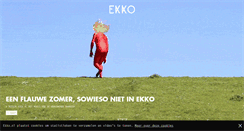 Desktop Screenshot of ekko.nl