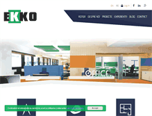 Tablet Screenshot of ekko.ro